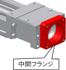 中間フランジ